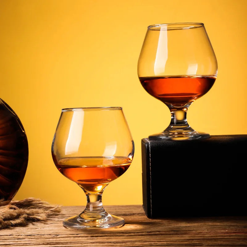 2pcs Glass Whiskey Wine Cup Set