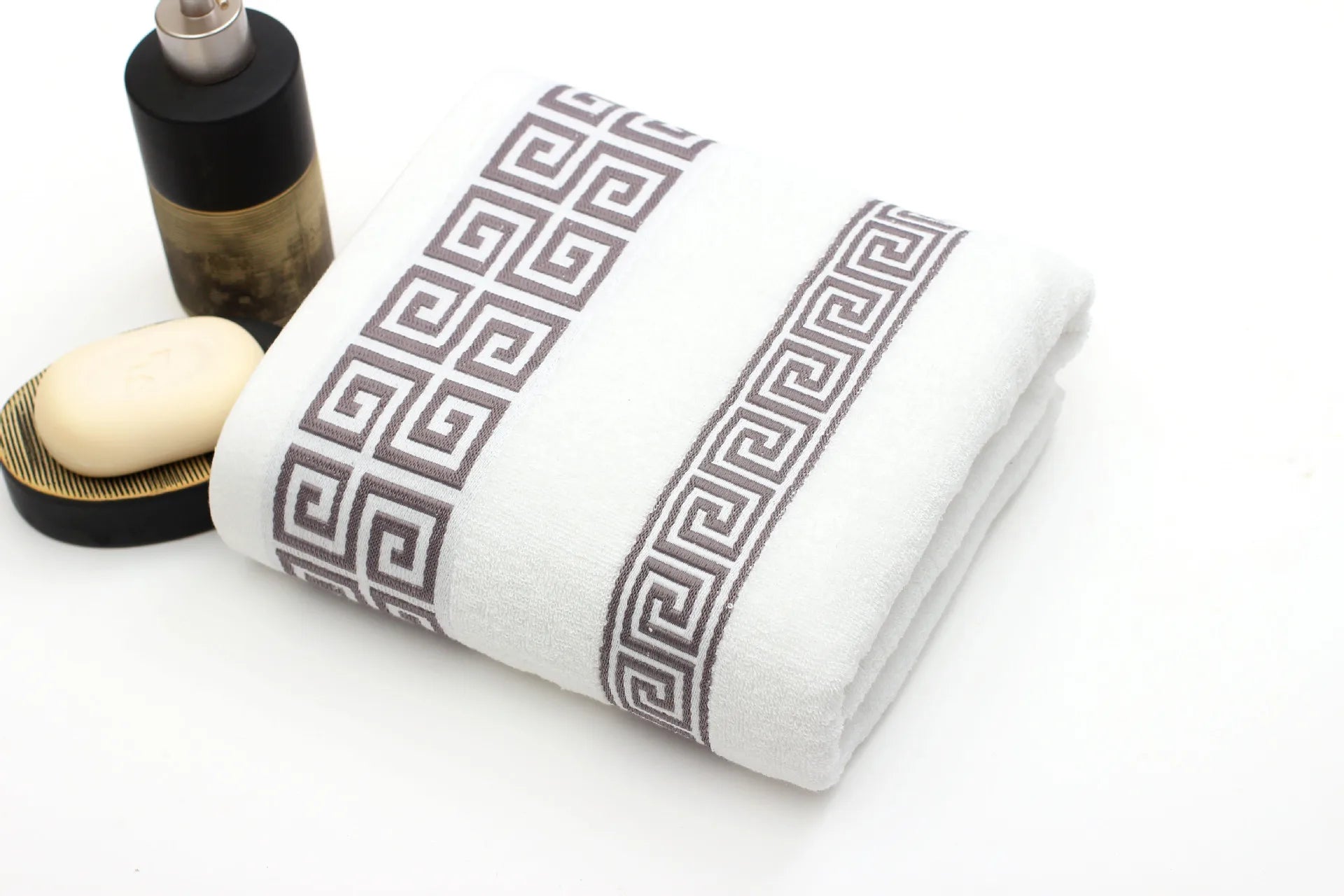 3 Piece Bath Towels Set 100% Cotton