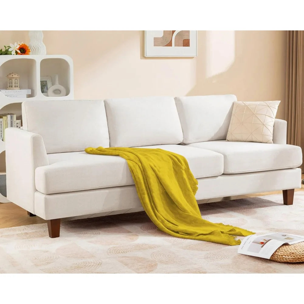 3 Seater Sofa Couch with Deep Seats, 89"