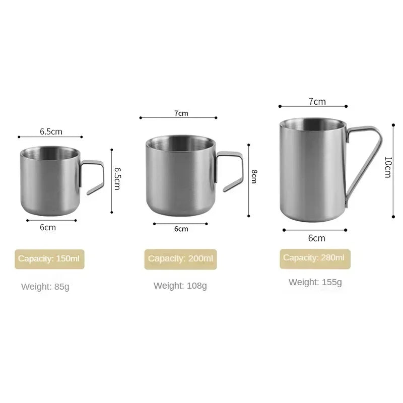 304 Stainless Steel Coffee Cup