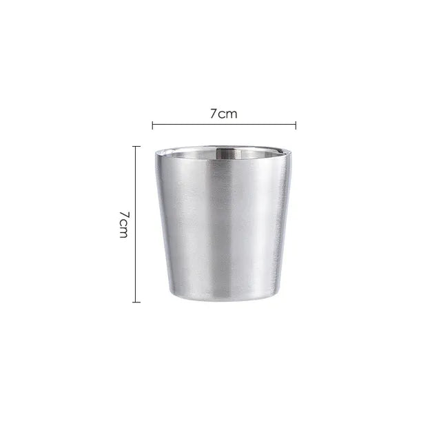 Minimalist Stainless Steel Coffee Cup