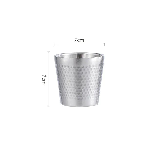 Minimalist Stainless Steel Coffee Cup