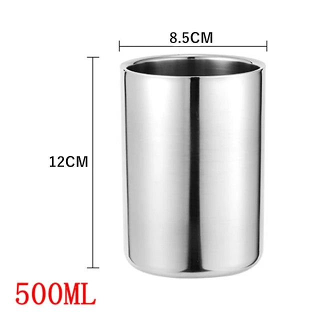 Minimalist Stainless Steel Coffee Cup