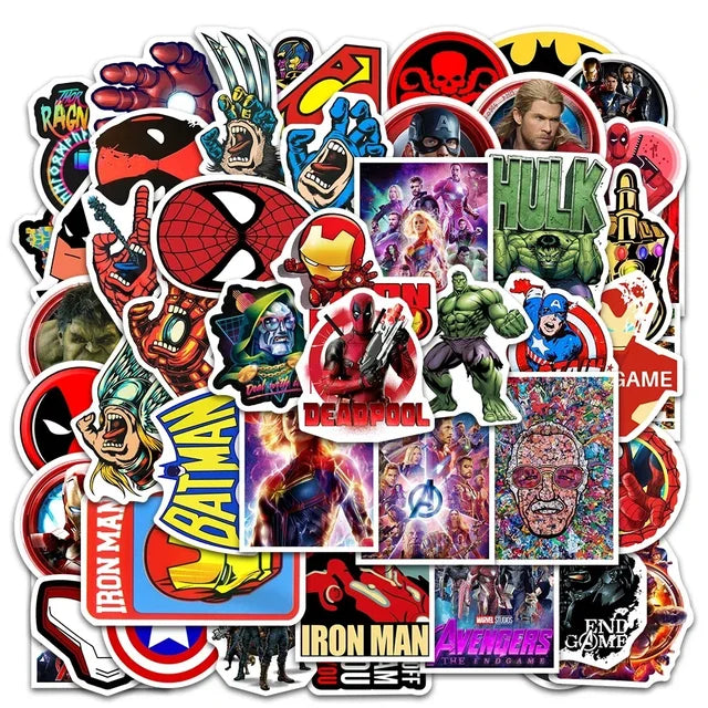 35-50PCS Spider Man Sticker