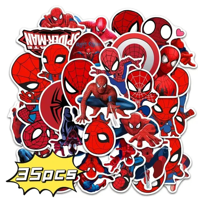 35-50PCS Spider Man Sticker