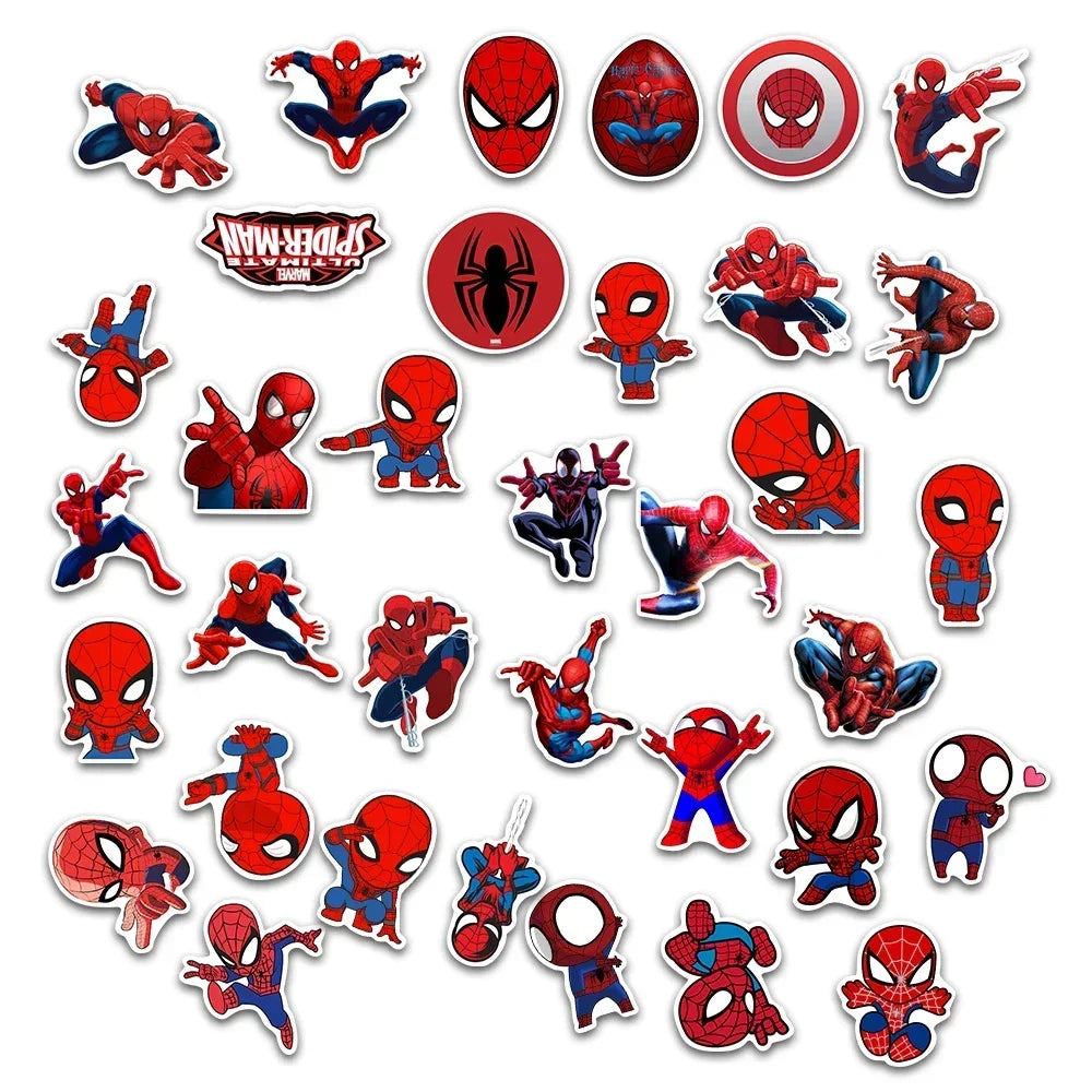 35-50PCS Spider Man Sticker