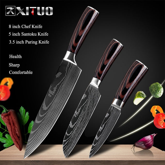 XITUO 8inch Japanese kitchen knives