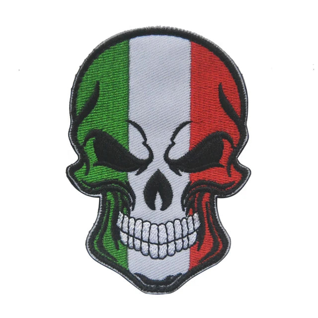 3D Embroidery Spartan Helmet Patch