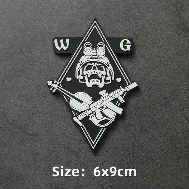 Fun 3D Patches Tactical Morale Badge