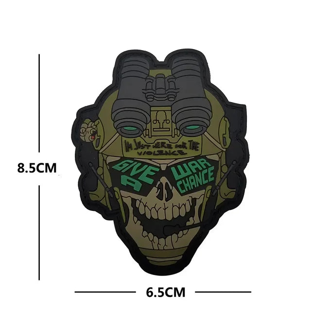 Fun 3D Patches Tactical Morale Badge