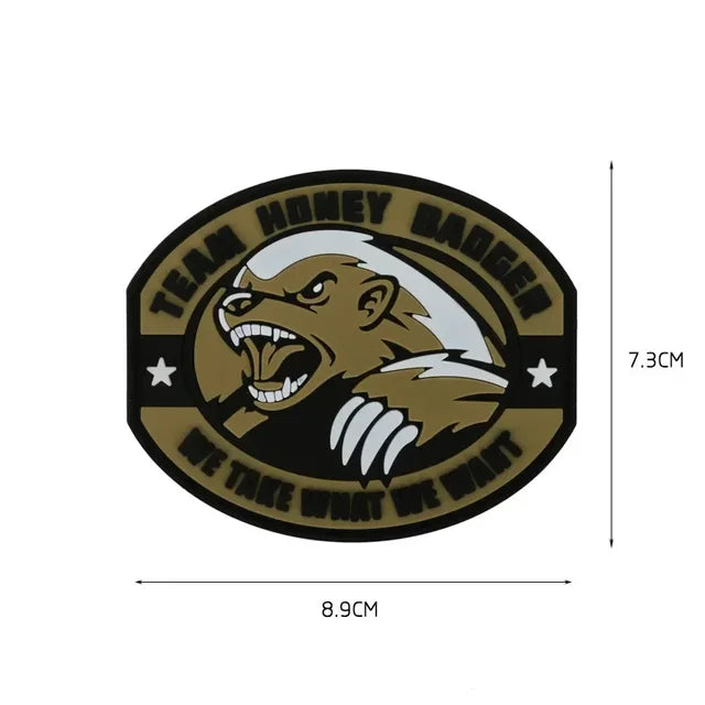 Fun 3D Patches Tactical Morale Badge