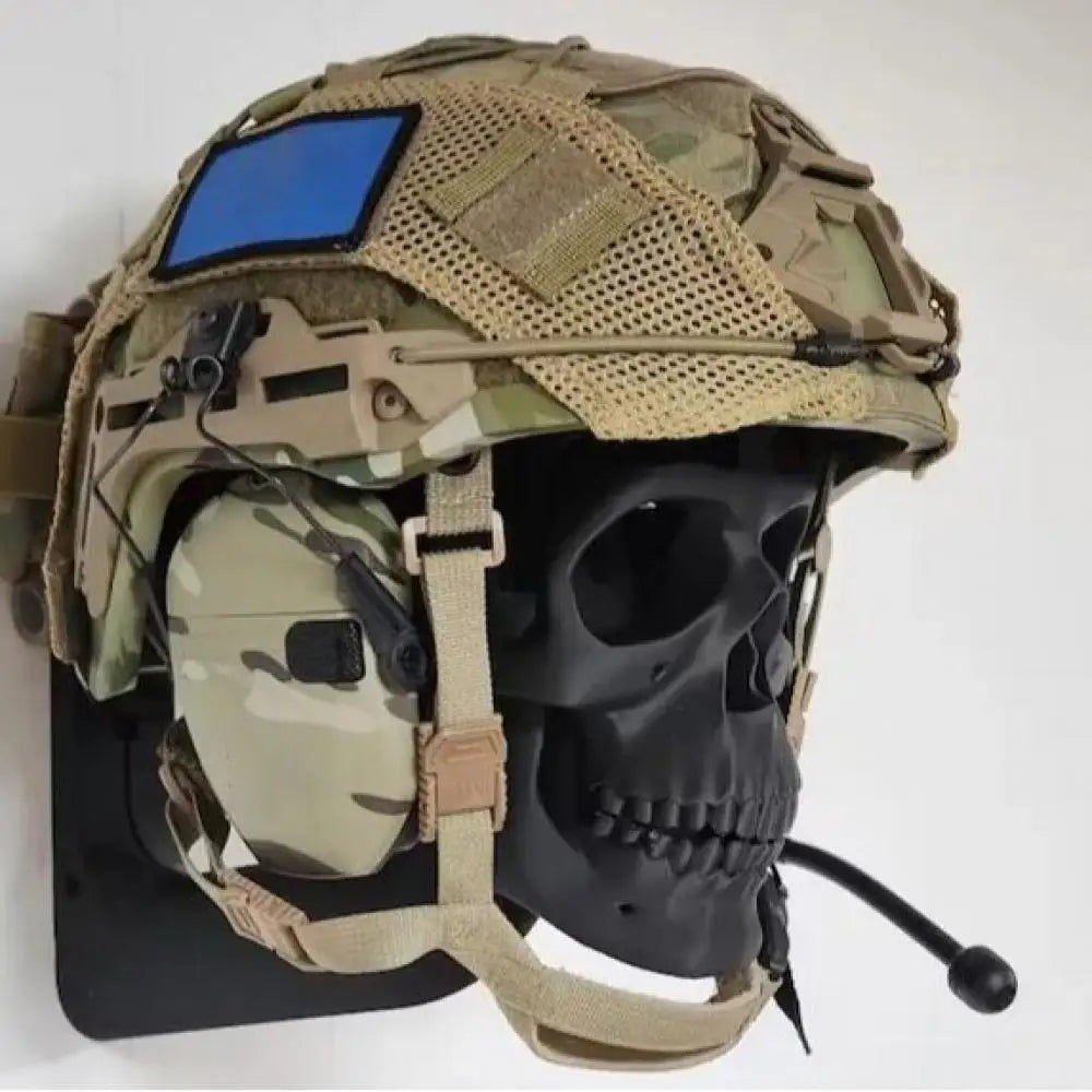 3D Skull Helmet Display