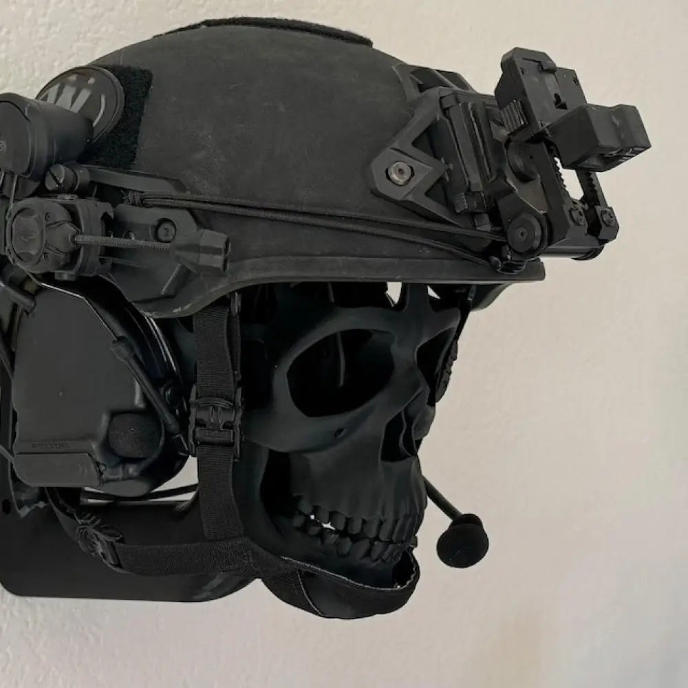 3D Skull Helmet Display