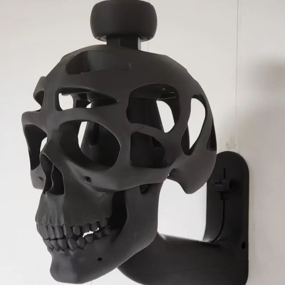 3D Skull Helmet Display