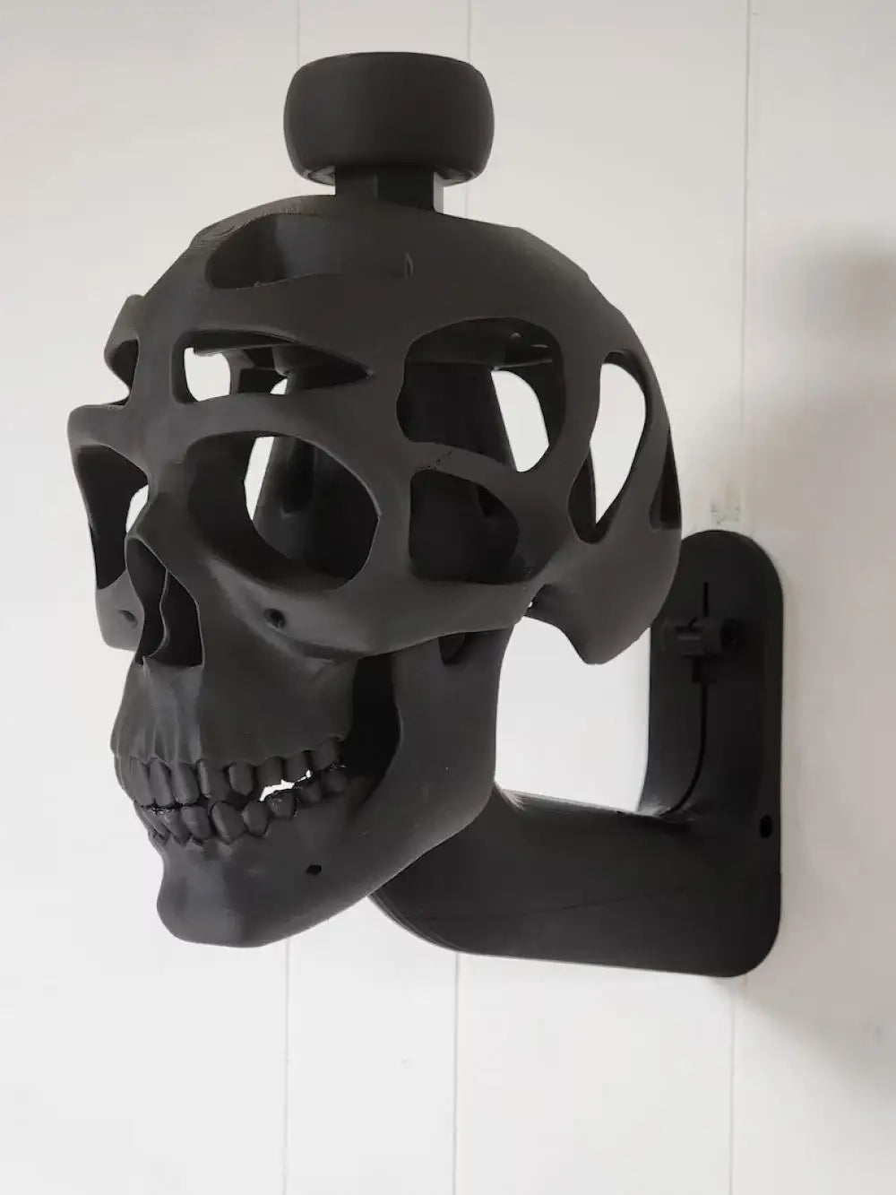 3D Skull Helmet Display