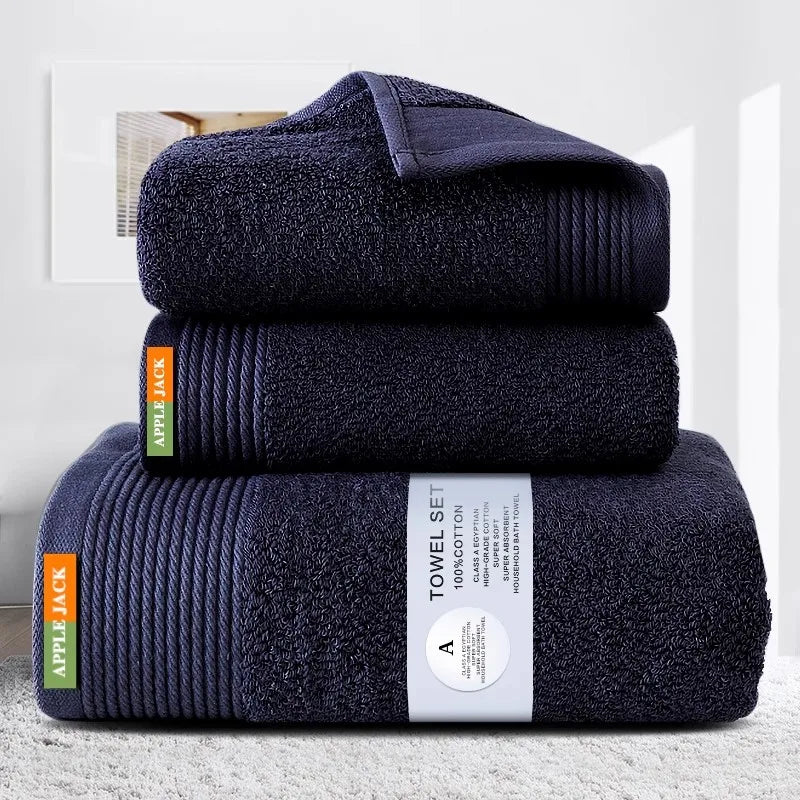 3PCS Towel Set 100% Cotton