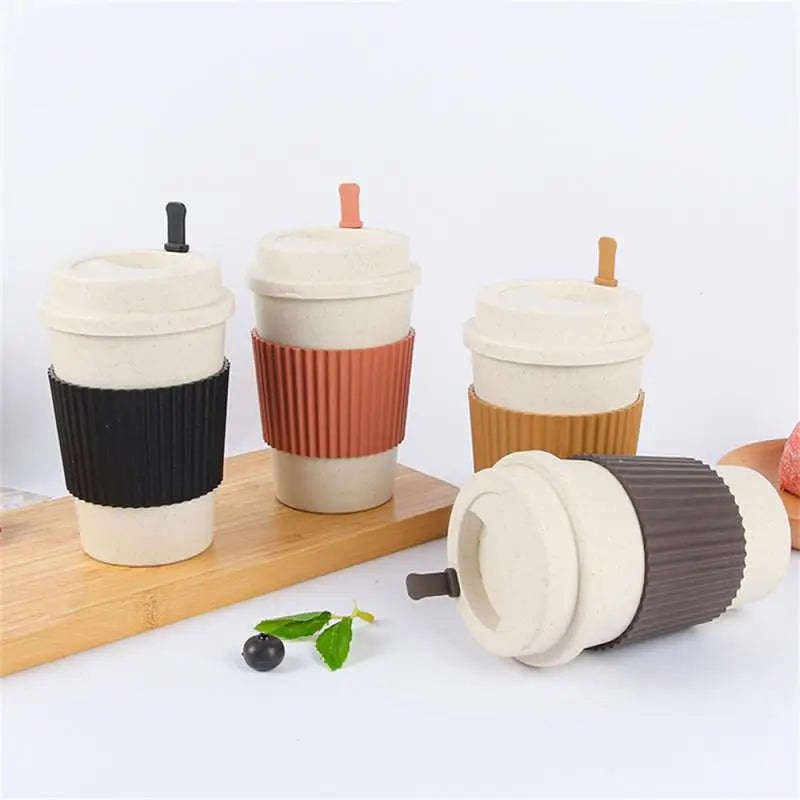 450ml Wheat Fiber Travel Mug