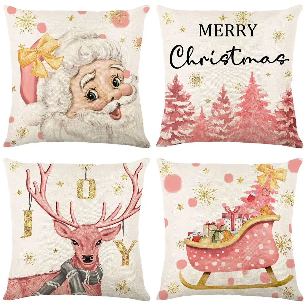 45cm Merry Christmas Cushion Cover