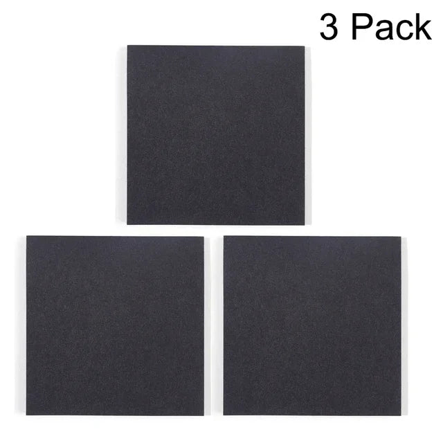 50 Sheets/pack Black Sticky Notes