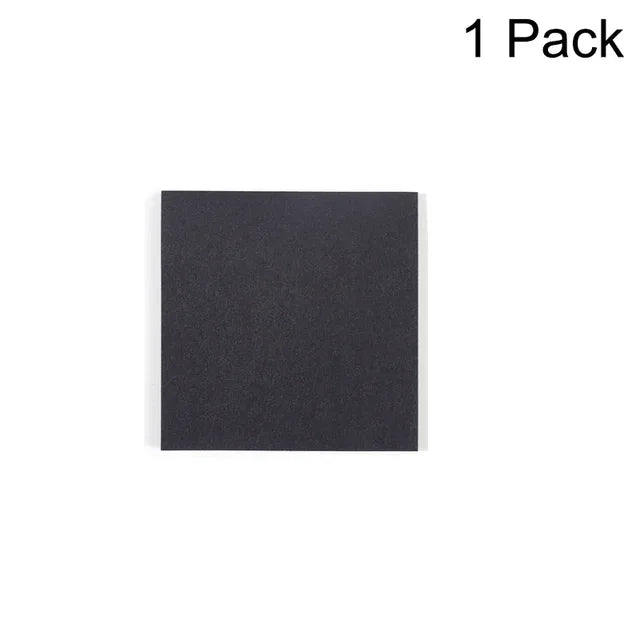 50 Sheets/pack Black Sticky Notes