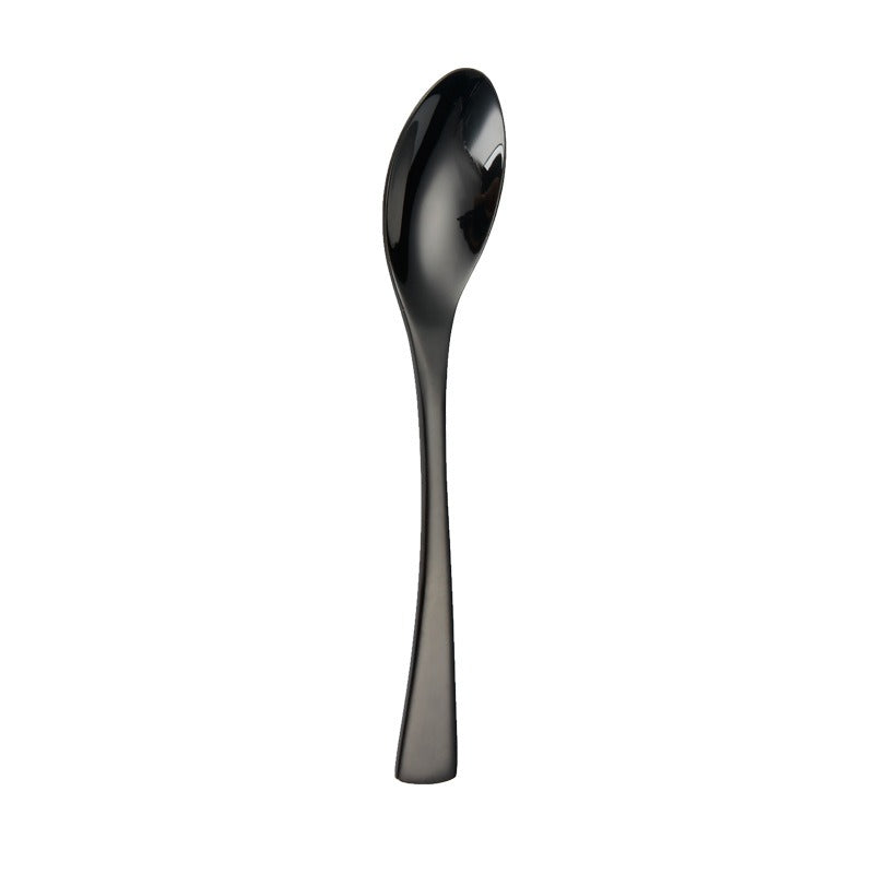 Titanium Black Stainless Steel Tableware