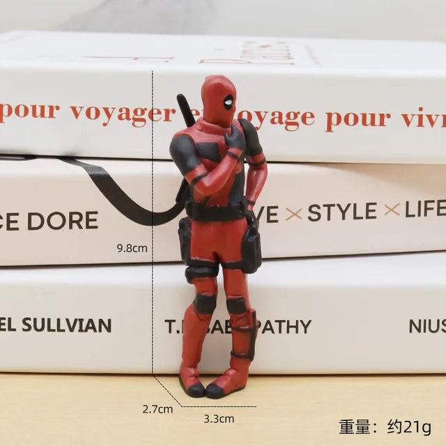 6 Desk Decoration Deadpool Toys