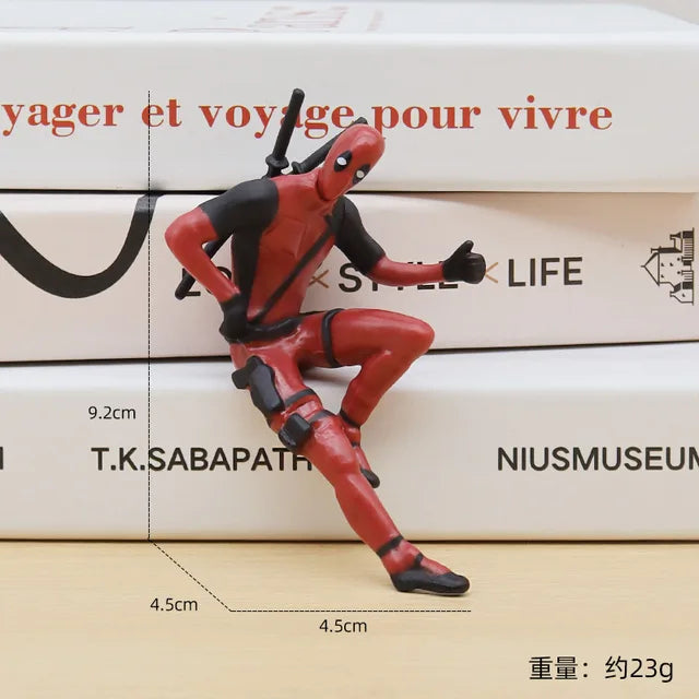 6 Desk Decoration Deadpool Toys