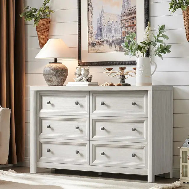 6 & 8 Drawer Modern Dresser