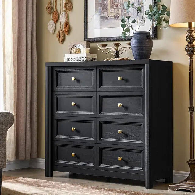 6 & 8 Drawer Modern Dresser