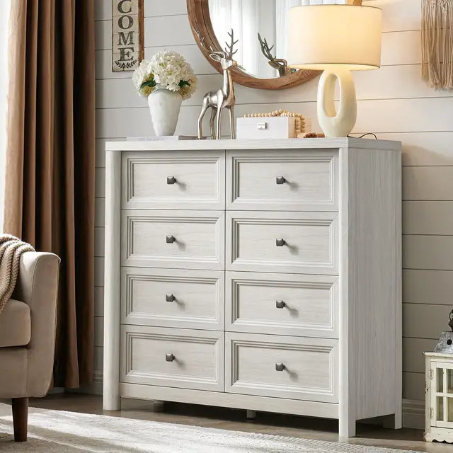 6 & 8 Drawer Modern Dresser