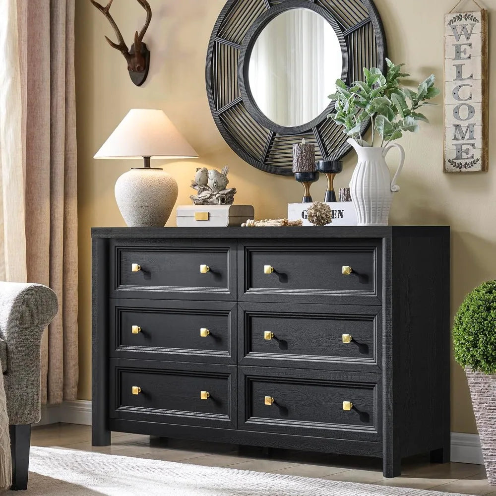 6 & 8 Drawer Modern Dresser