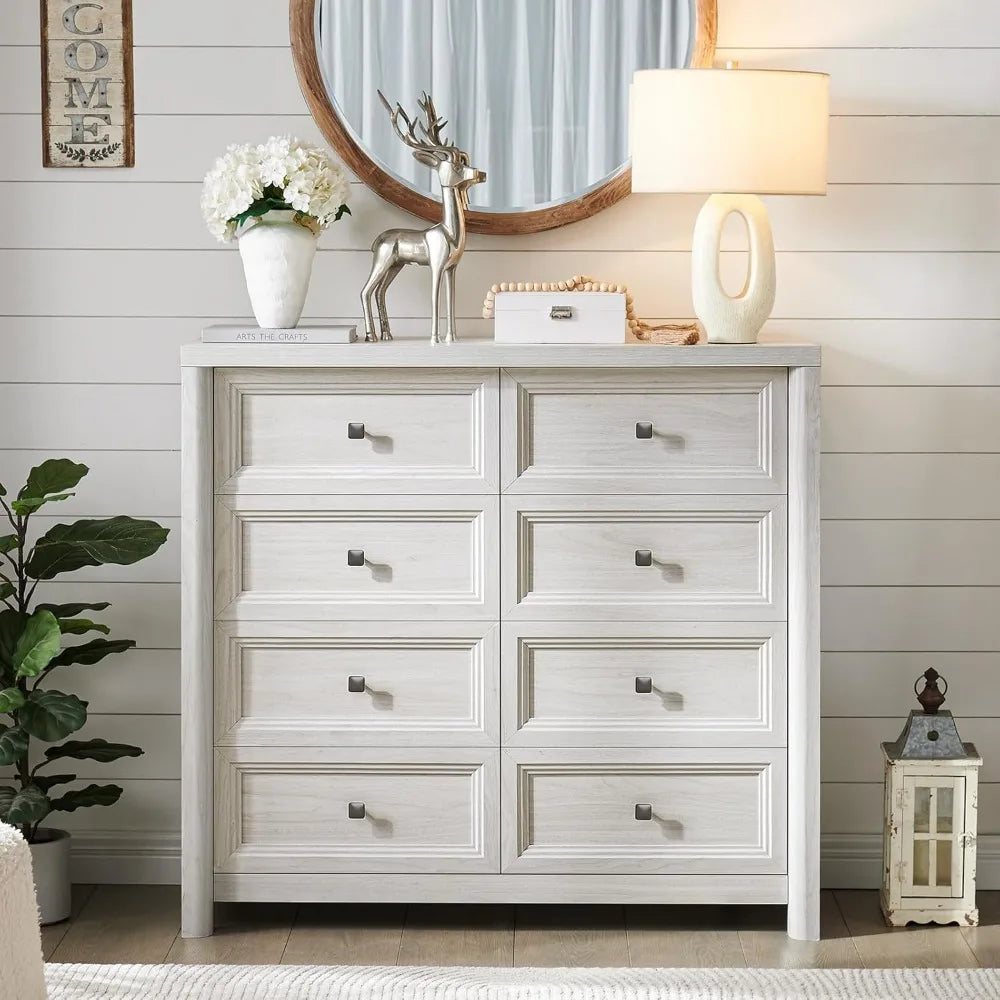 6 & 8 Drawer Modern Dresser