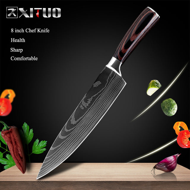 XITUO 8inch Japanese kitchen knives