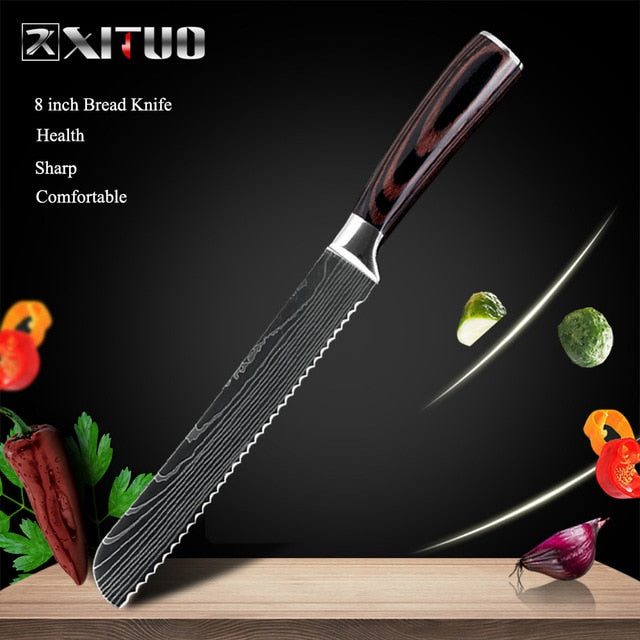 XITUO 8inch Japanese kitchen knives