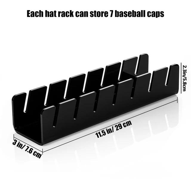 7 Hole, Cap Display Rack