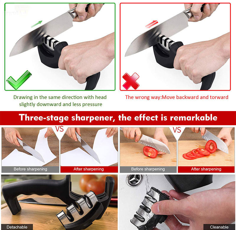 3 Stage Knife Sharpener