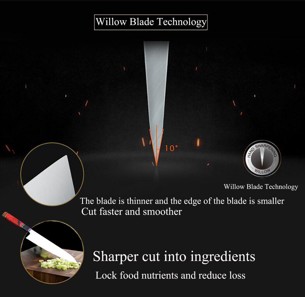 XITUO Slicing Filleting Knife VG10 Knife