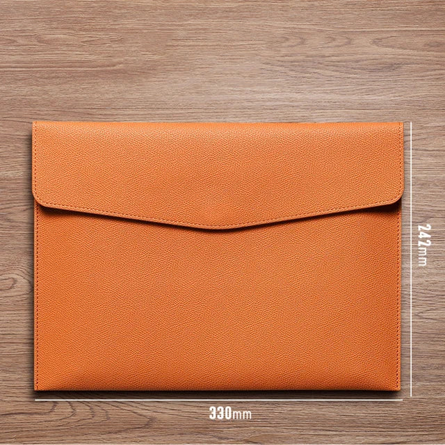 A4  Data Leather File Folder