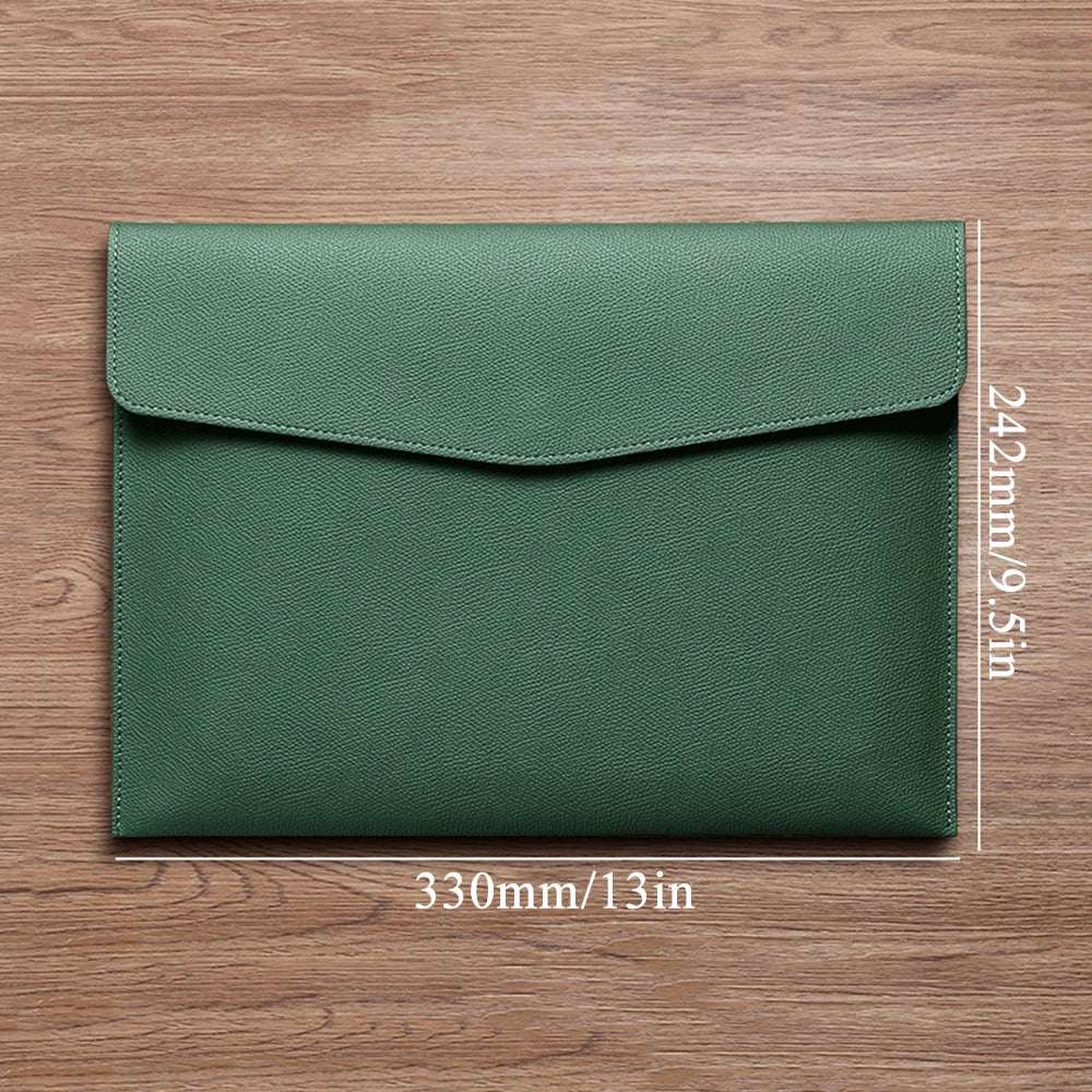 A4  Data Leather File Folder