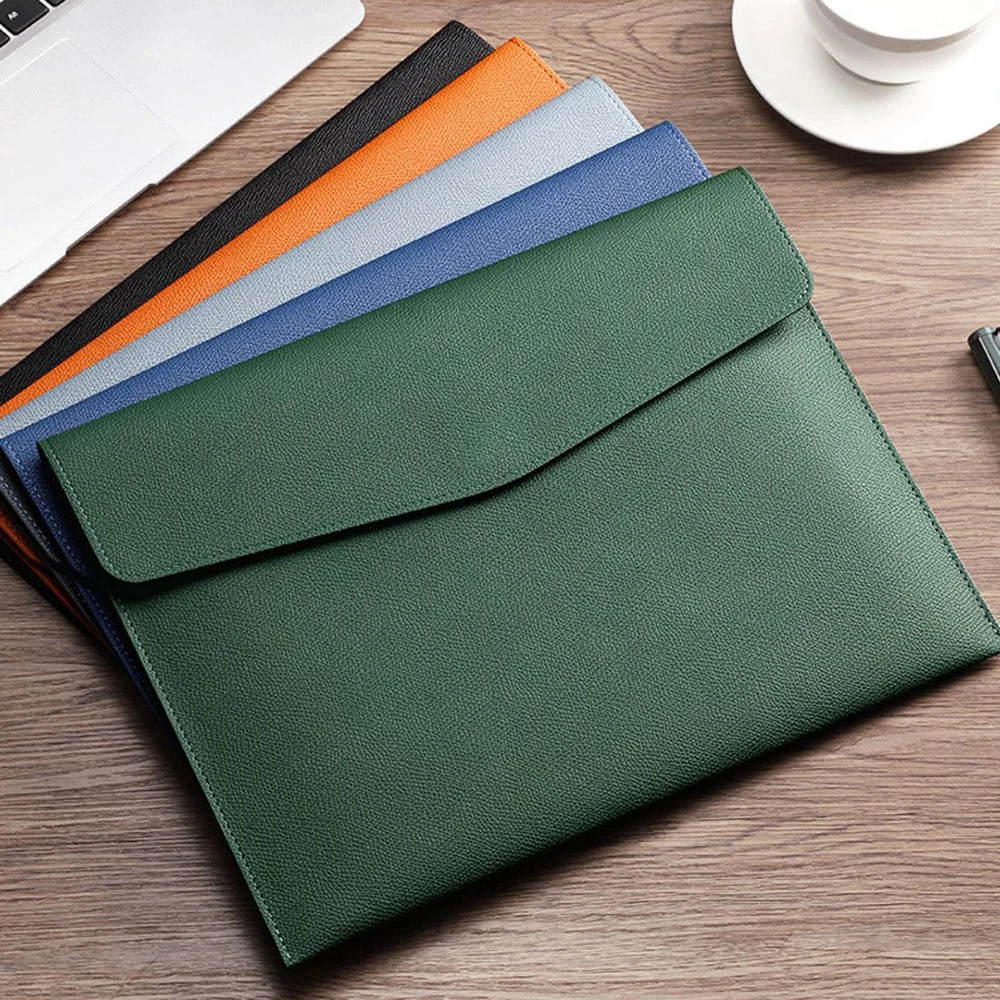 A4  Data Leather File Folder