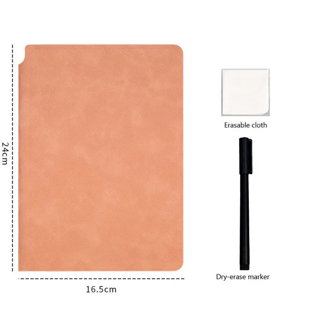 A5 Reusable Whiteboard Notebook