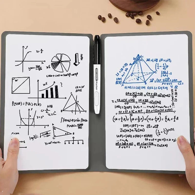 A5 Reusable Whiteboard Notebook