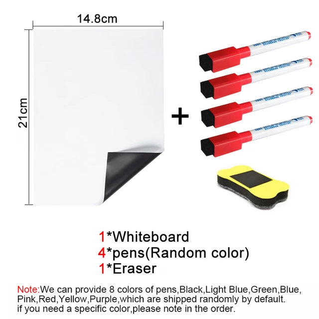 Magnetic Dry Erase Whiteboard Set