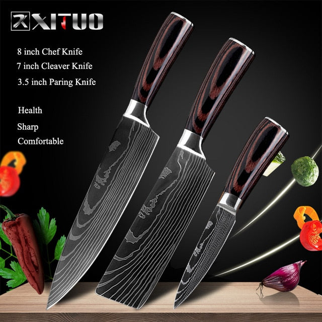 XITUO 8inch Japanese kitchen knives