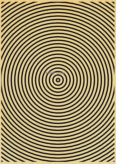 Abstract Optical Illusions Poster Prints