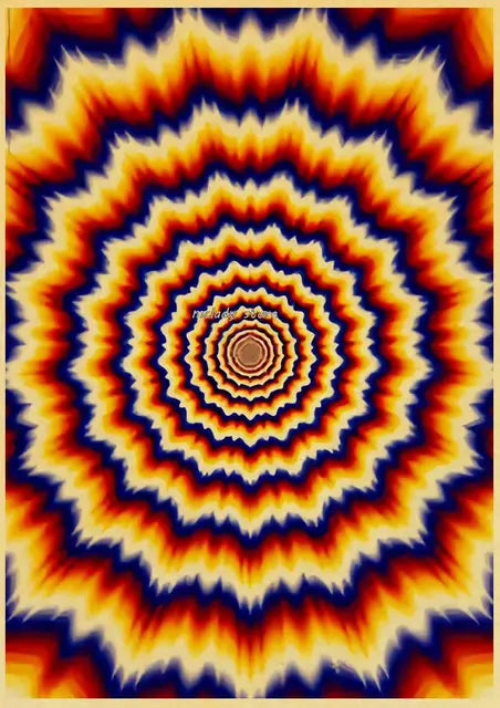 Abstract Optical Illusions Poster Prints