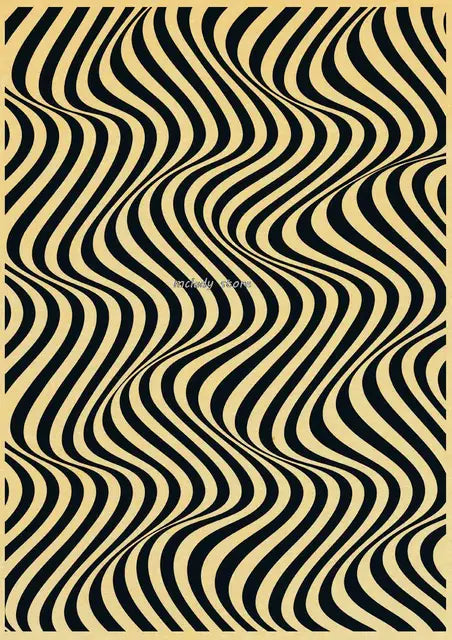 Abstract Optical Illusions Poster Prints