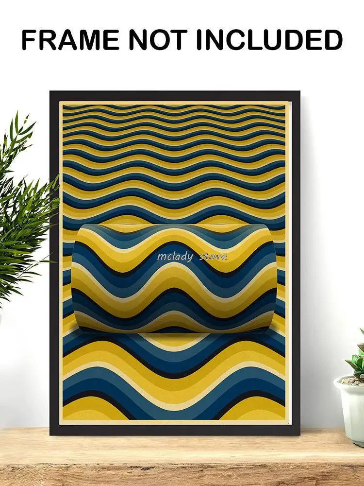 Abstract Optical Illusions Poster Prints