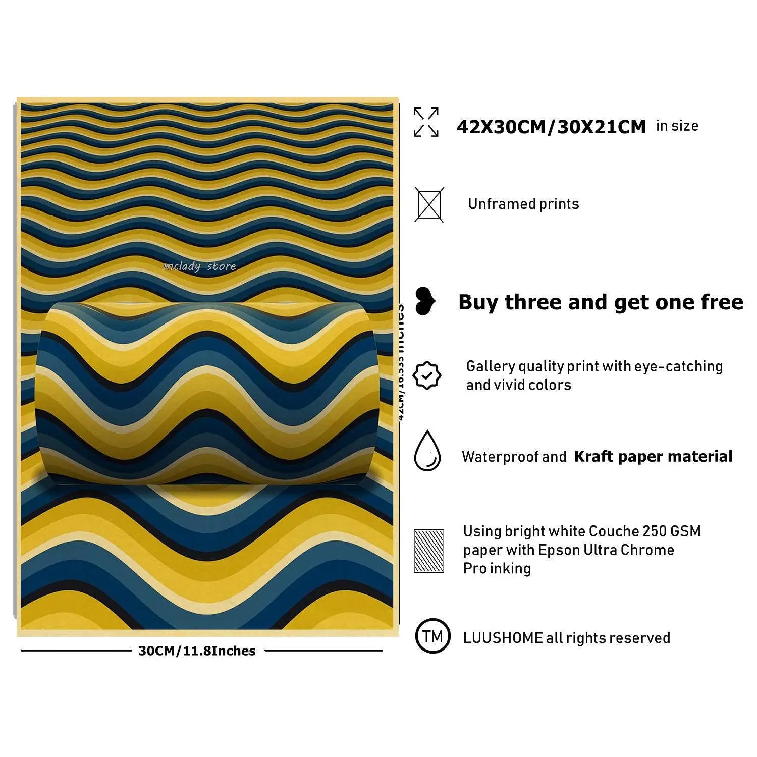 Abstract Optical Illusions Poster Prints