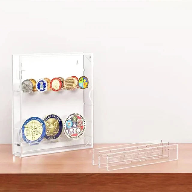 Coin Holder Display Case of 45 Slots